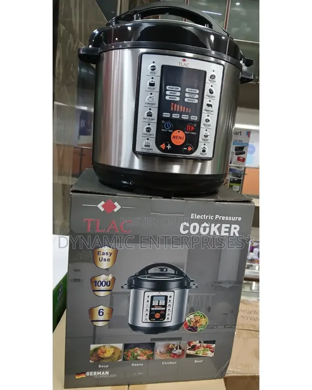 TLAC Pressure Cooker ya Lita 6 - 1