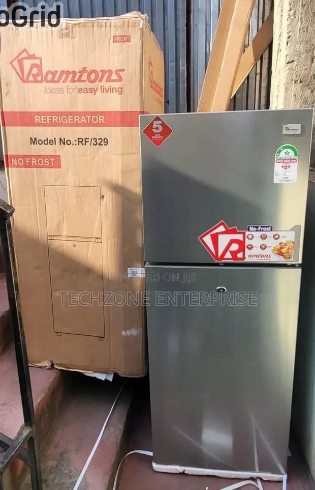 Ramtons RF/329 188L Fridge Mlango Mbili No Frost - 1