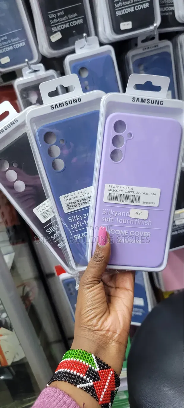 Kava ya Asili ya Silikoni ya Samsung A34 - 1