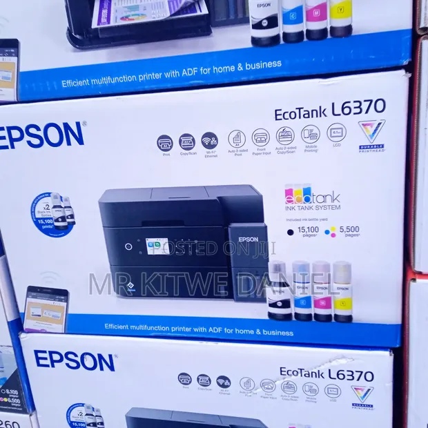 Epson EcoTank L6370 Printer ya Ink Tank isiyo na Waya A4 - 1