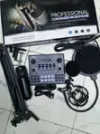 Legendary Vocal BM800 Podcast Mic Kit with V9 Audio Mixer - 1