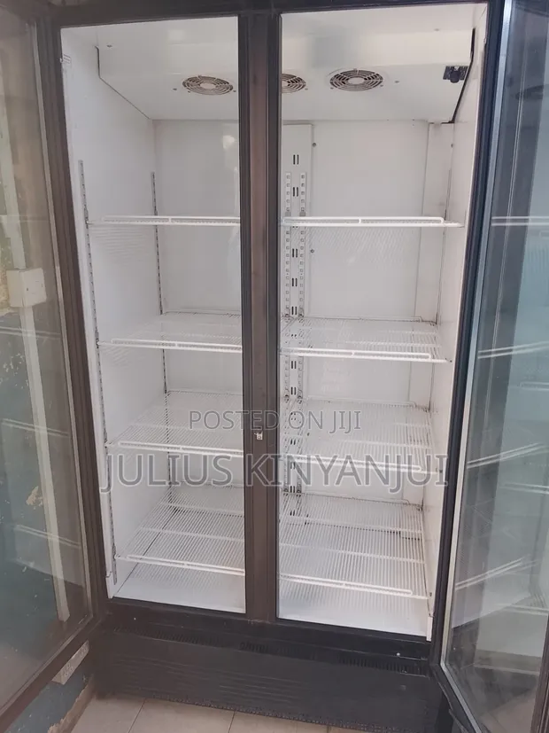 Premier Twin Door Showcase Display Fridge - 1