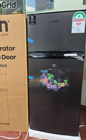 Von Fridge Mlango Mbili 125L Direct Cool