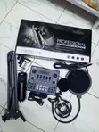 BM800 Condenser Mic with V9 Live Mixer and Shock Mount - 2