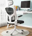 Breathable Mesh Ergonomic Office Chair with Lumbar Support - 3