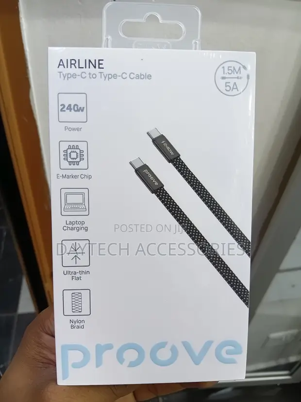 Proove AirLine USB-C to USB-C 240W 1.5m Cable - 1