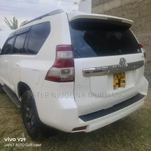 Toyota Land Cruiser 2015 Nyeupe