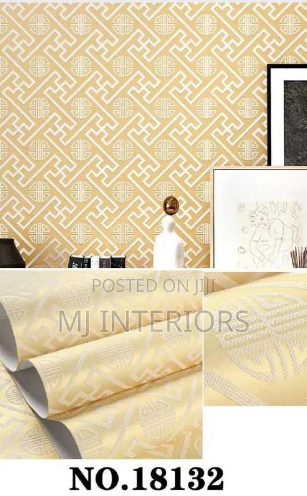 Decorative Wallpaper Rolls - MJ Interiors Nairobi - 1