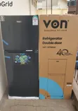 197L Von No Frost Double Door Fridge - Dark Inox - 2