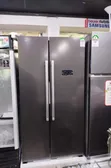 Solstar 443L Side-by-Side Refrigerator - Silver - 2