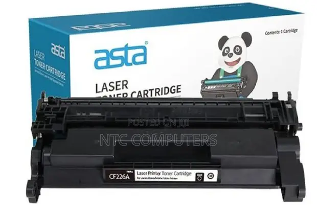 Asta 415A Black Toner Cartridge Compatible with HP W2030A - 1