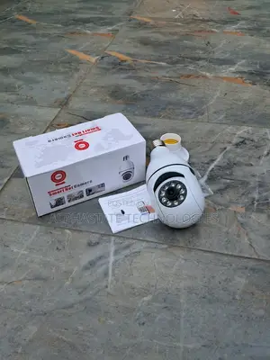 Kamera ya CCTV ya Bulb Isiyo na Waya na Mzunguko wa 360°