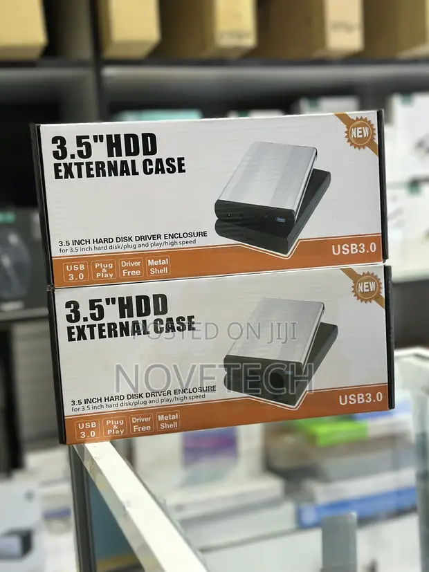 3.5" External Desktop Hard Drive Enclosure - 1