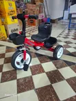 Kids' Tricycle Ride-on Toy with Storage Baskets (Ages 2-5) - 3