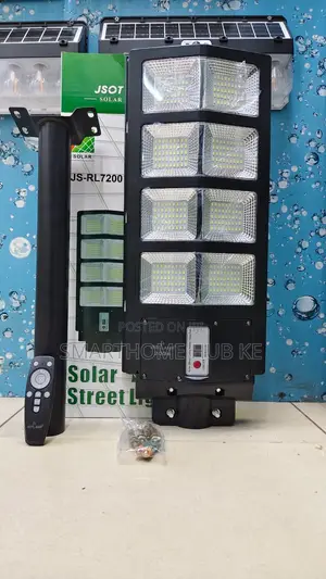 Double Sided 100W Solar Streetlight