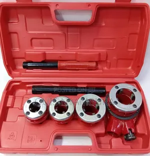 Ratchet Pipe Threader Kit 1/2" 3/8" 3/4" 1 1/4"