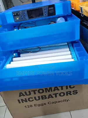 128 Mayai Incubator Otomatiki Kamili (AC/DC)