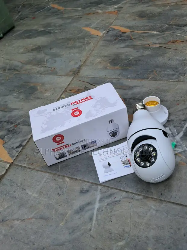 Smart LED Bulb Security Camera 1080P WiFi - 1