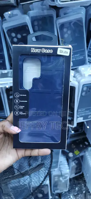 Samsung Galaxy S24 Ultra Rugged Back Case - Dark Blue