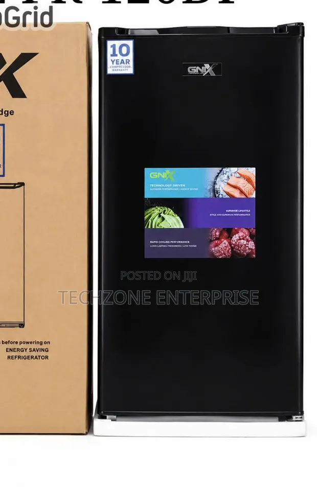 GNIX FR-120DF 90L Mpya Mlango Mmoja Jokofu - 1