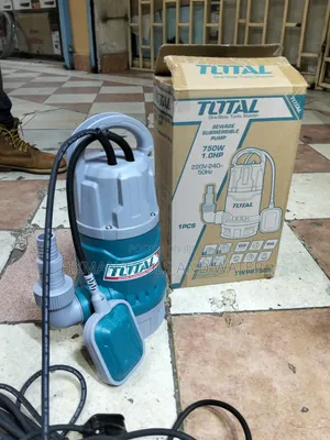 Total Sewage Pump 1HP, 8M Head, 215 L/Min