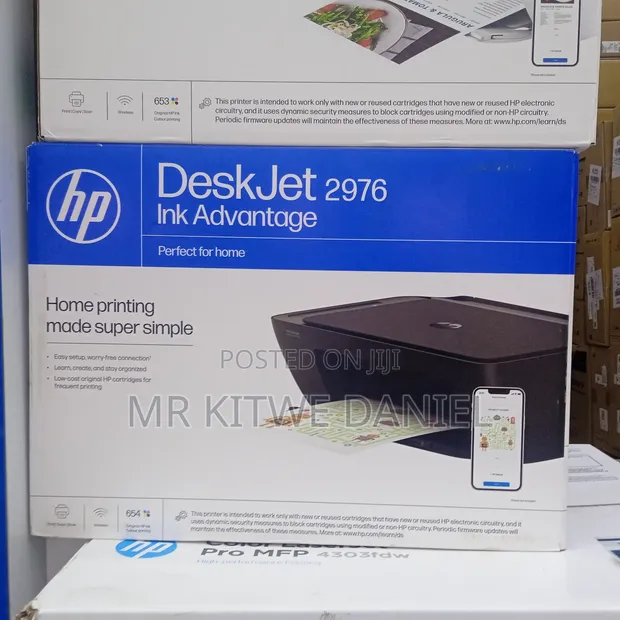 HP Deskjet 2976 Ink Advantage Printer Yote-kwa-Moja - 1