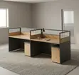 2-Seater Office Workstation: Straight Modular - 3