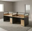 2-Seater Office Workstation: Straight Modular - 5