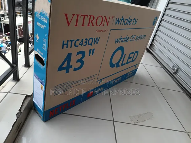 Vitron Whale 43 Inch QLED TV - 1