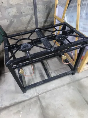 Heavy-Duty 2-Burner Commercial Gas Cooker