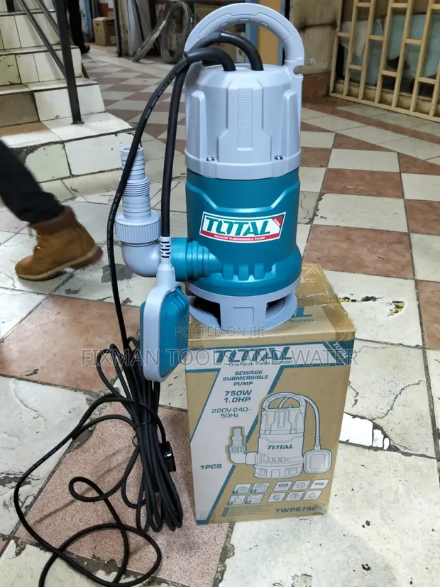 Total Drainage Water Pump Mpya 1hp 216L/Min - 1