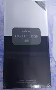 Infinix Note Edge 256GB Mpya Nyeusi - 1