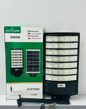 JSOT 5000W Solar Streetlight yenye Remote Control