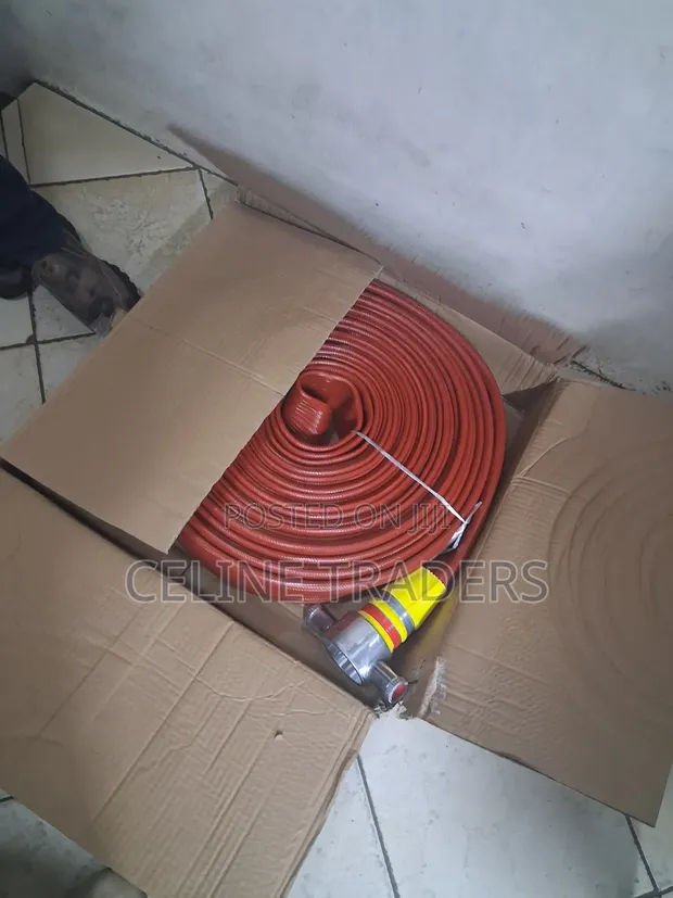 Duraline 30m x 2.5-Inch Fire Hose Pipe - 1