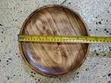 Sahani ya Chakula cha Jioni ya Mbao Iliyotengenezwa kwa Mikono 36cm - 3