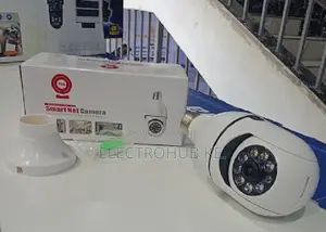 Smart CCTV Single Lens Bulb Camera - Night Vision Wireless