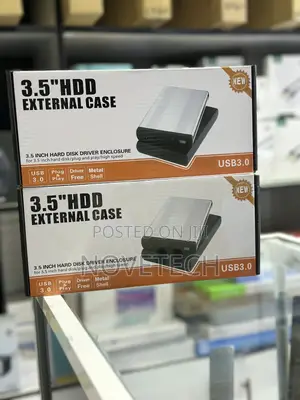 3.0 SATA External 3.5 Inch HDD Enclosure