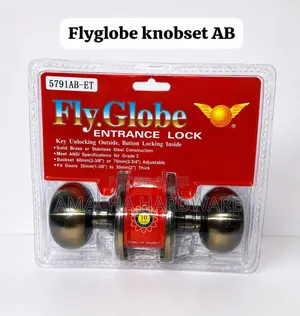 Durable Fly Globe Keyless Knobset