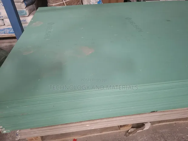 Gypsum Board 9mm Inazuia Unyevu - 1