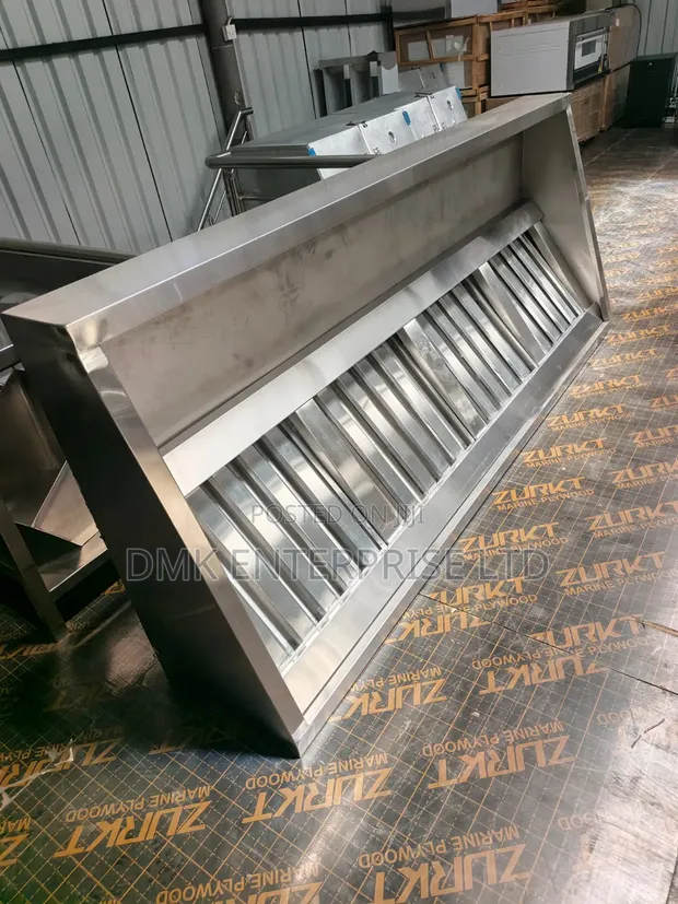 Commercial Stainless Steel Kitchen Hood - 1