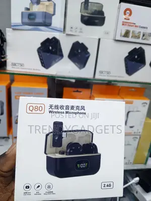 Q80 Magnetic Wireless Microphone Kit for Vlogging