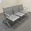 Professional Steel Reception Bench - 3 Seater - 5