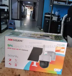 Hikvision Kamera ya Jua ya 4G PT yenye Lensi Mbili