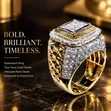 Classy Iced Men's Rings - 1