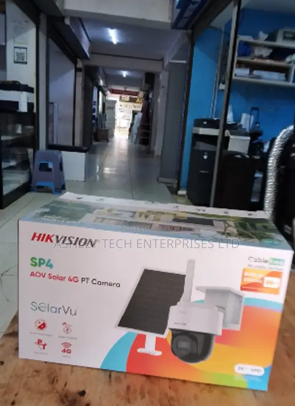 New Hikvision Solar CCTV Camera with Night Vision - 1