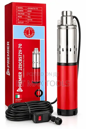 Premier JZDCBS72V-70 70M DC Solar Water Pump