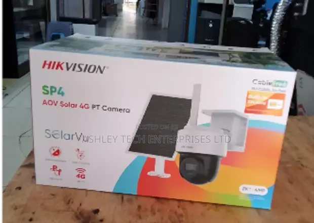 Hikvision Solar PT 8MP 4G Kamera ya Usalama - 1