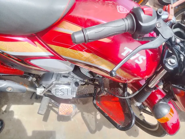 TVS HLX Plus ES 2024 Nyekundu - 1