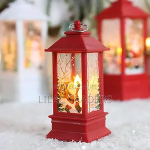 Festive LED Christmas Lantern - Indoor Decoration