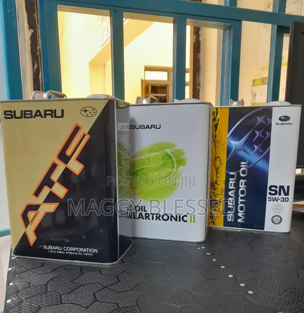 Subaru CTV & ATF Gearbox Oil & 5w-30 Engine Oil - 1